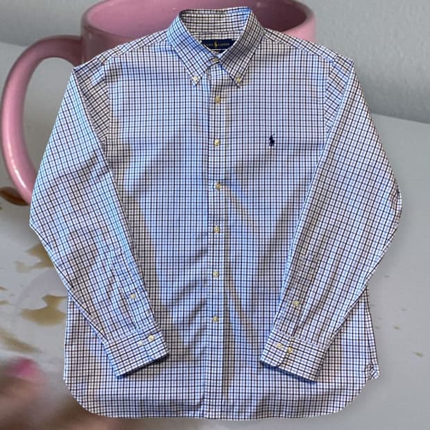 폴로랄프로렌 체크 셔츠 (Man XL) AA0276