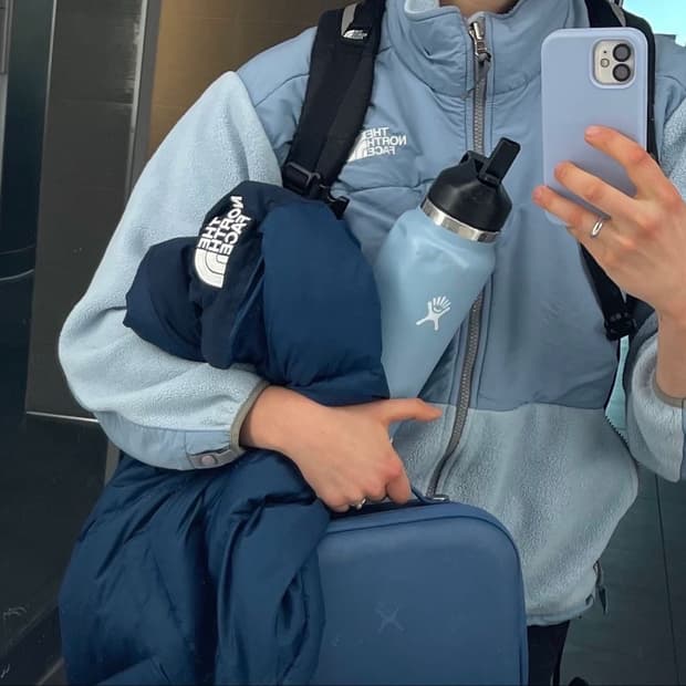 [핀터레스트 감성] 노스페이스 데날리 플리스 집업 xs