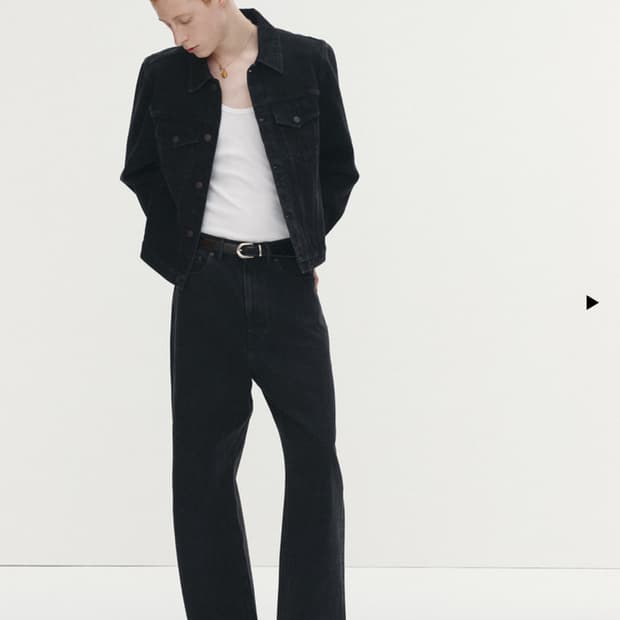 토니웩 데님 크롭 자켓 검정 100 사이즈 구매합니다