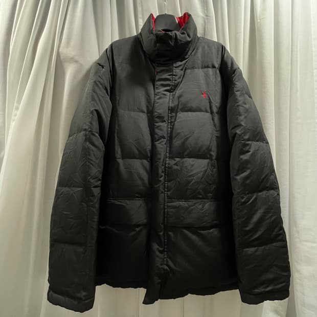 폴로 랄프로렌/ 리버서블 마운틴 다운 패딩 점퍼/ XL