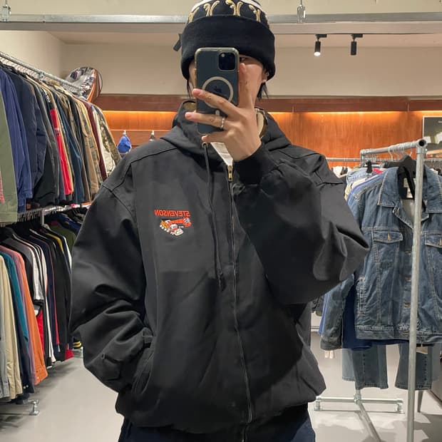 90's 빈티지 엑티브 후드 자켓  