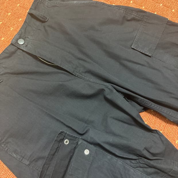 칼하트 wip 레귤러 카고팬츠 블랙