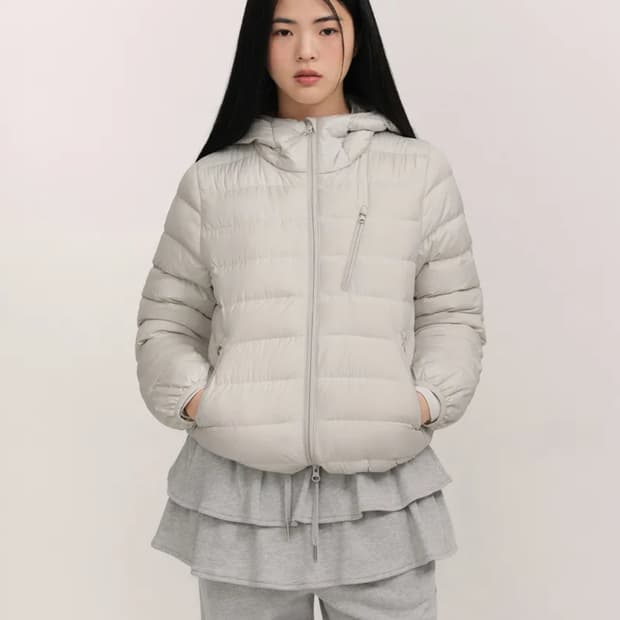 무신사 스탠다드 시티 레저 우먼즈 스톤 화이트 M