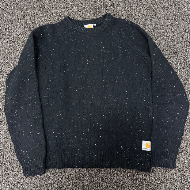 carhartt 칼하트 램스울 여성 니트 블랙 M