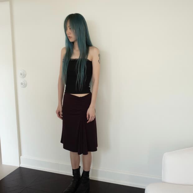 Kyobai (dad자체브랜드) 디에이디 lace bustier 레이스