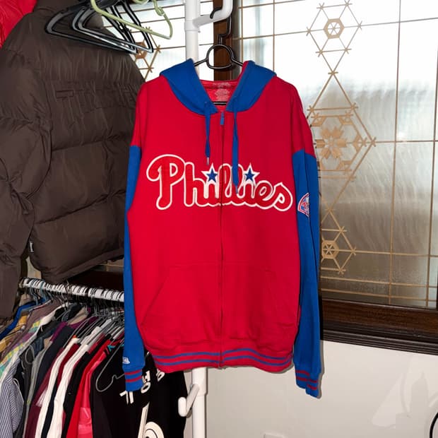 00’s MLB Stitches 필라델피아 필리스 후드집업