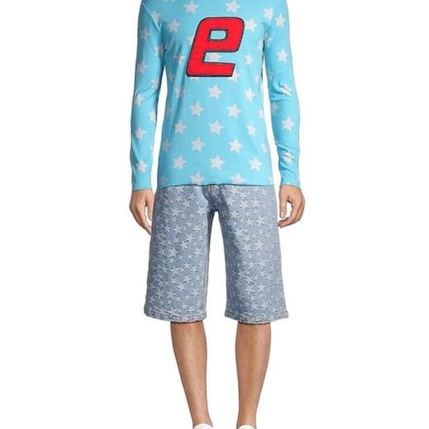 ERL star print long sleeve