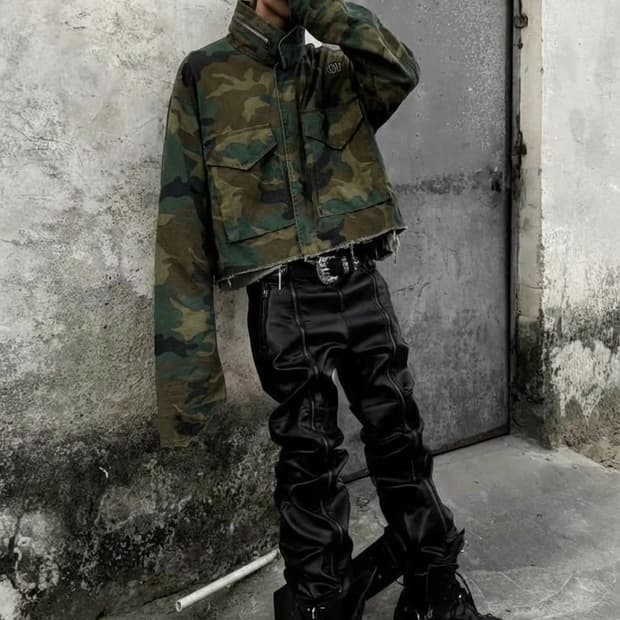 StandAlone M65 Military Cropped Jacket