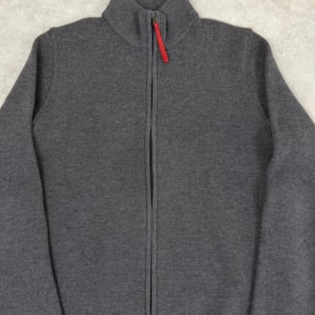 프라다 스포츠 니트 집업