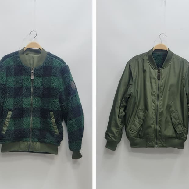 JEEP 지프 양면 MA-1 항공점퍼 / 남 L
