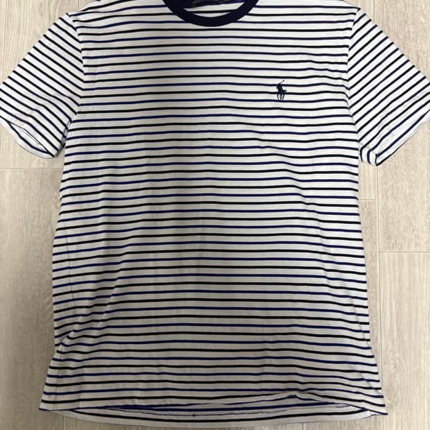 폴로 스트라이프 반팔티