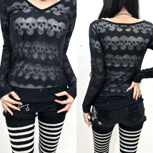 Hysteric glamour 00s archive skull 