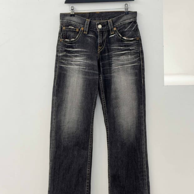 리바이스 로우라이즈 데님팬츠