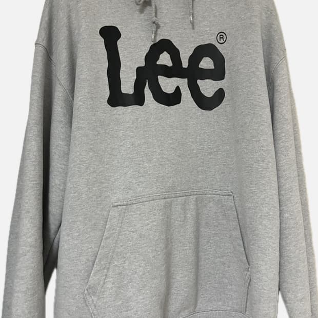 Lee 후드티 회색 M