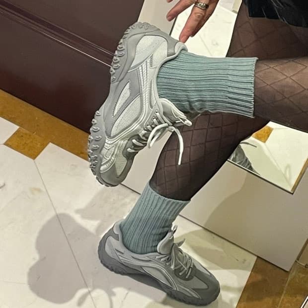 휠라 에샤페 MS 트리플 그레이 240