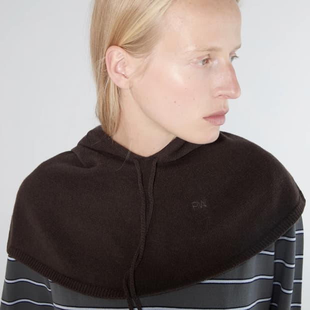 팔로마울 Lucia 후드 케이프/브라운