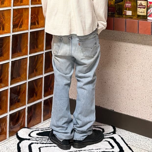 80‘s 리바이스 517 부츠컷 오렌지탭