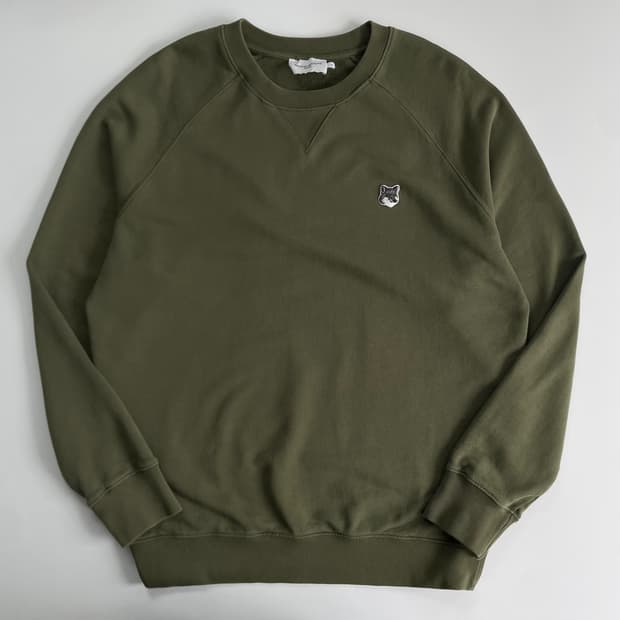 Maison Kitsune  메종 키츠네 폭스헤드 맨투맨