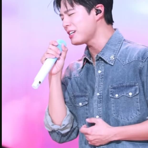 (박0검 착용) 세비지 웨스턴 데님 셔츠 블루 m