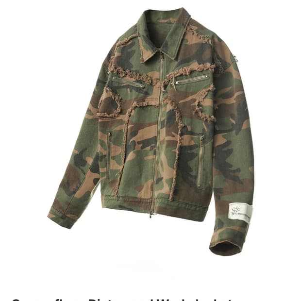 [새제품/M] EMO BROTHER 카모플라쥬 워크 자켓