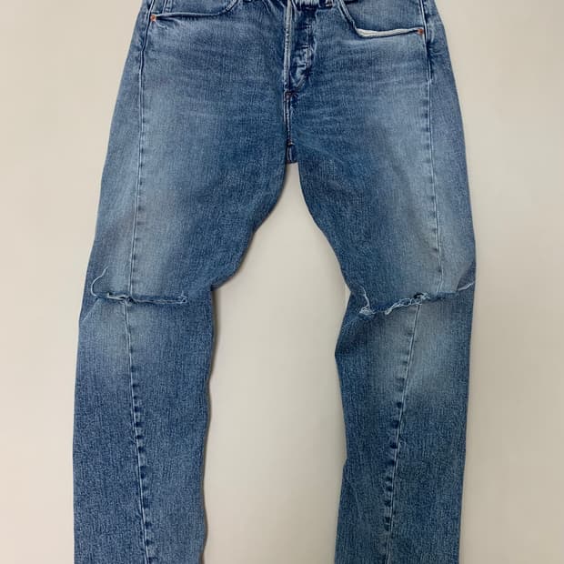 리바이스 LEJ 502 엔지니어드 테이퍼드 핏 찢청 32