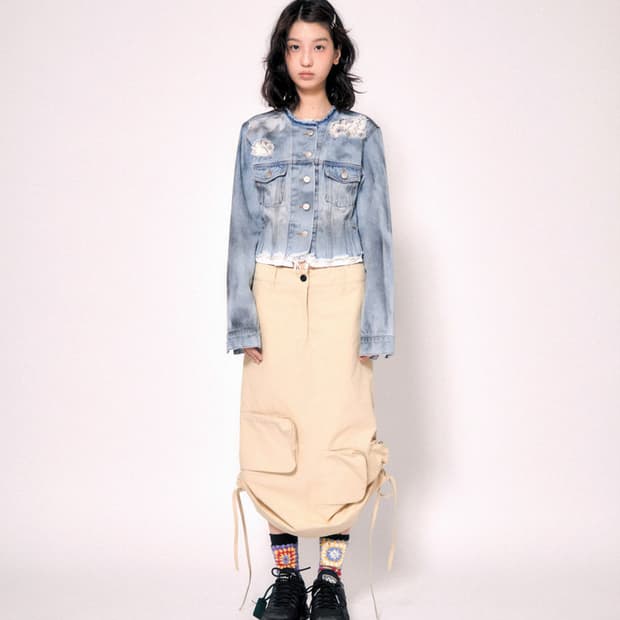 로레일즈 더티데님자켓 