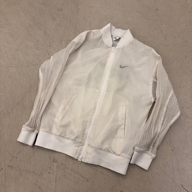 나이키 빅로고 시스루 바람막이