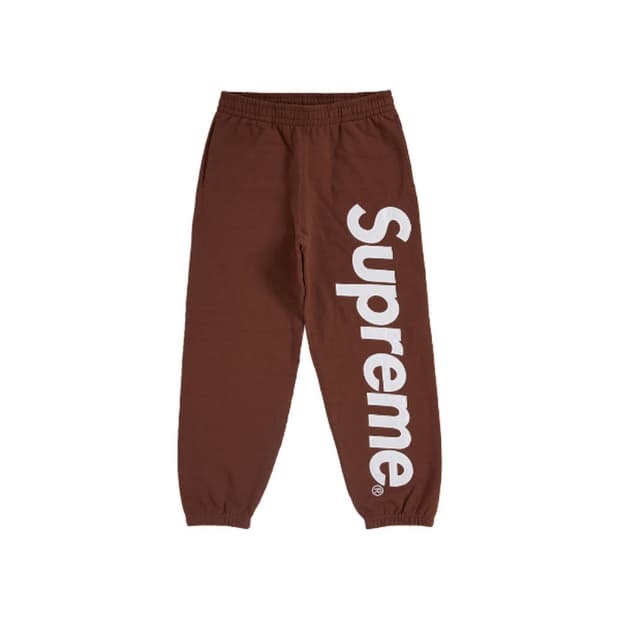 Supreme 슈프림 사틴 아플리케 스웻팬츠 L사이즈