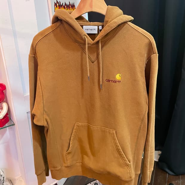칼하트 후드티 브라운