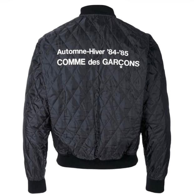 CDG 퀼티드 84-85자켓 L