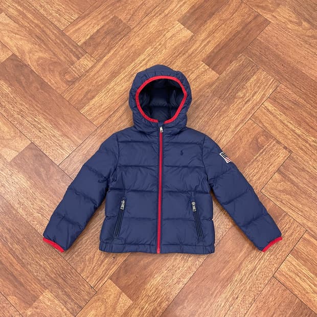 키즈5 폴로 빅로고 패딩