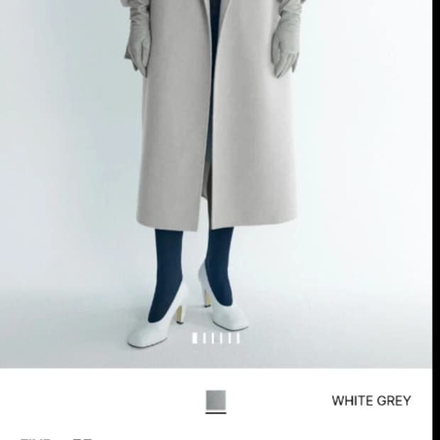 타임 TIME 후드 벨티드 후드 코트 F사이즈