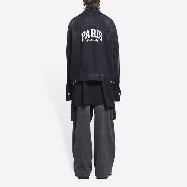 [S] 발렌시아가 시티즈 파리 데님 자켓
