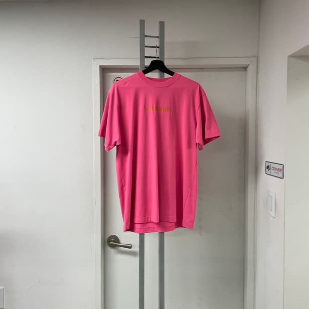 베트멍 반팔 티셔츠 핑크 -