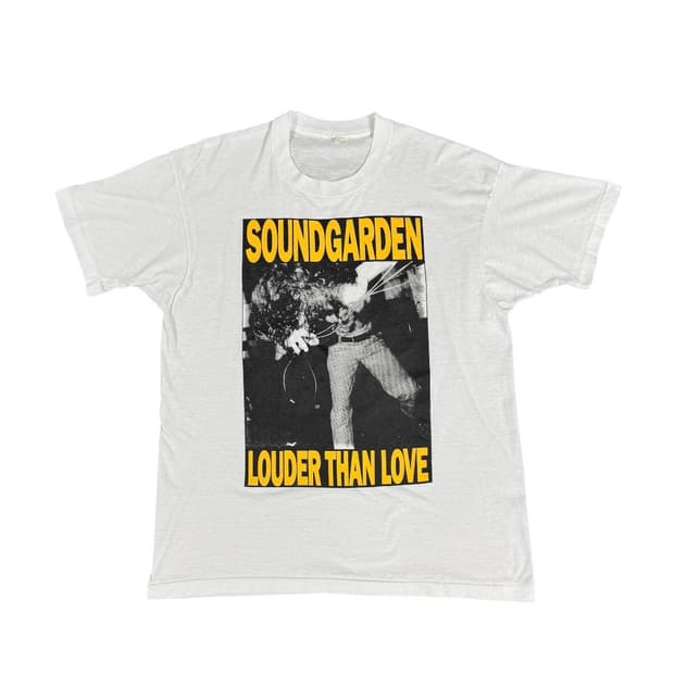 빈티지 90s Soundgarden 사운드가든  밴드 티셔츠
