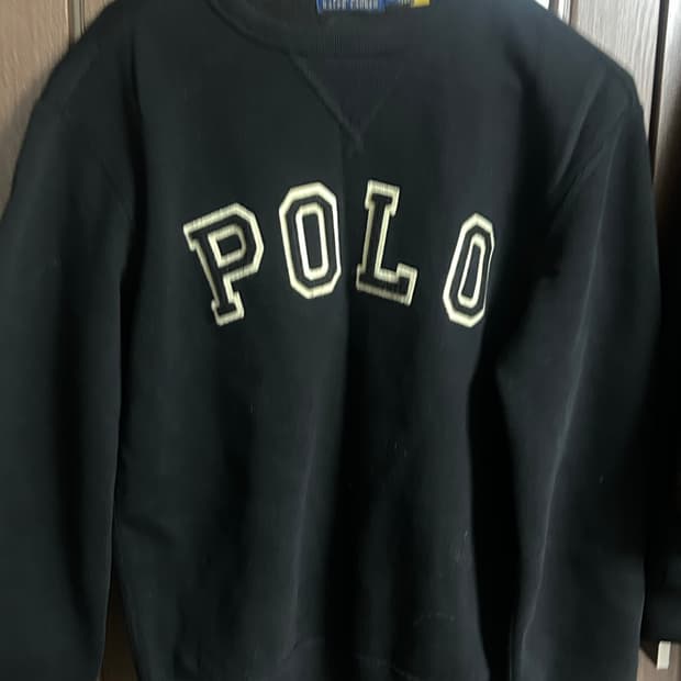 폴로 기모 스웻셔츠 XS