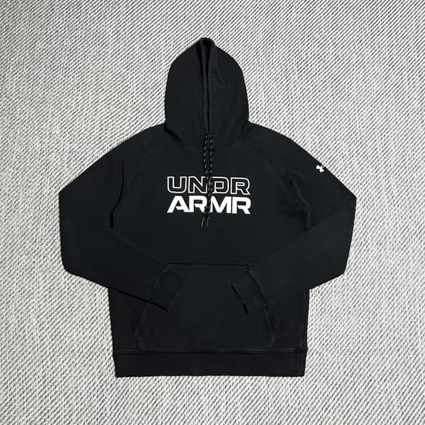 [S] Underarmour 언더아머 블랙 후드티