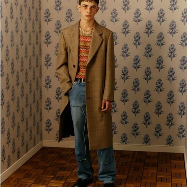 앤더슨벨 조셉 베이지 코트L