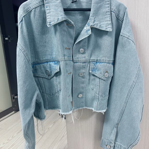 자라 데님자켓 청자켓