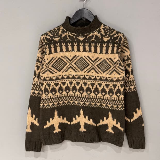 요지 야마모토 AAR 노르딕 니트 