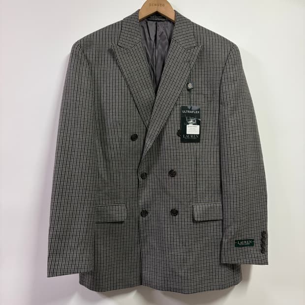 [38R] 로렌 랄프로렌 더블 블레이저 자켓
