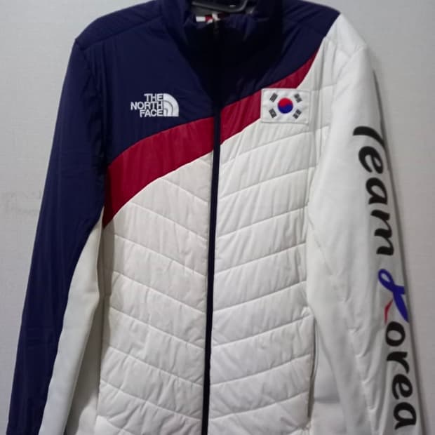 노스페이스 평창올림픽 팀코리아 경량패딩 100/L