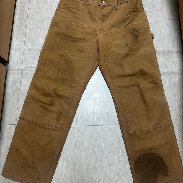 Carhartt 더블니 워크 팬츠 (34")