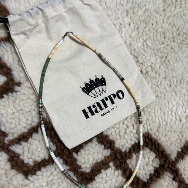 아르포파리 harpo paris 터키석 비즈목걸이