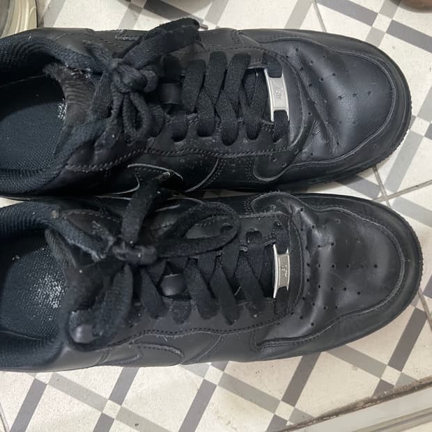 나이키 에어포스 블랙 265mm