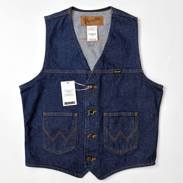 랭글러 90s 카우보이 웨스턴 데님 조끼 PN5180