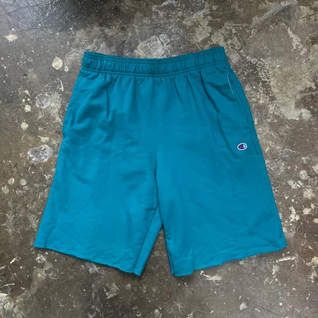 L) 챔피온 기모 반바지 스웻 반바지 팬츠 아메카지 워크웨어 스트릿패션