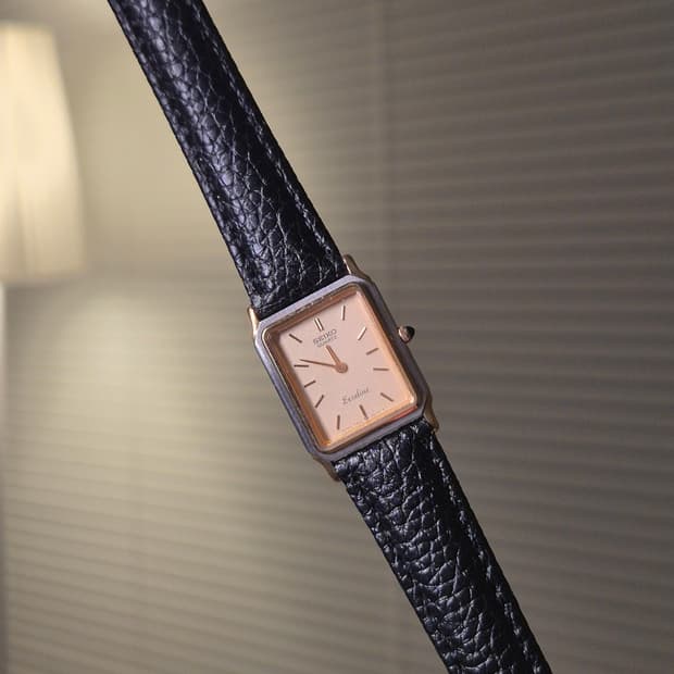 [무료배송]80's 세이코 엑셀린 골드콤비 쿼츠 여성용