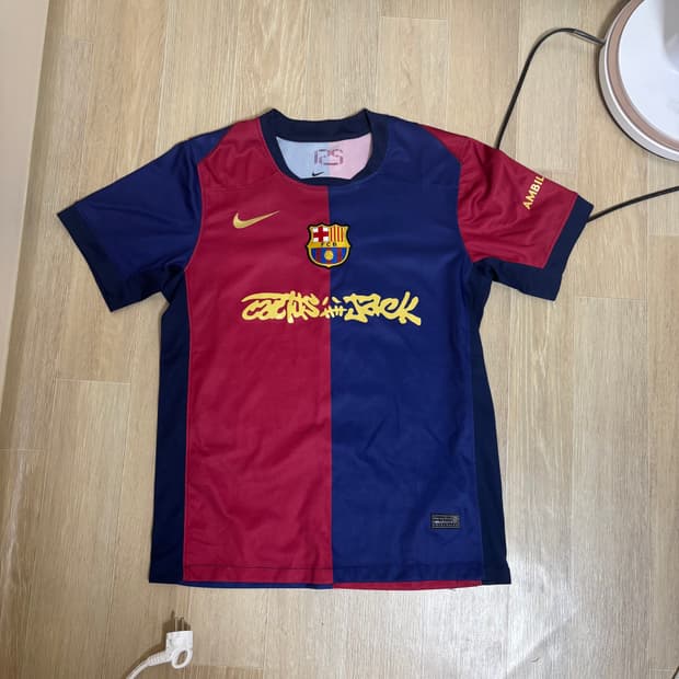 24-25 바르셀로나 OEM Home F.&De Jong 트래비스 스캇