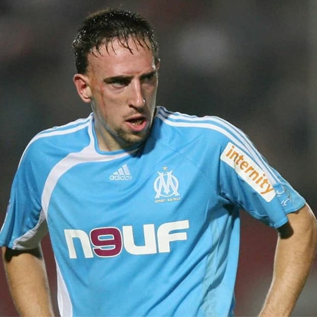 ♤필독♤ Feat 프랭크 리베리 06/07 올림피크 마르세유 어웨이 L